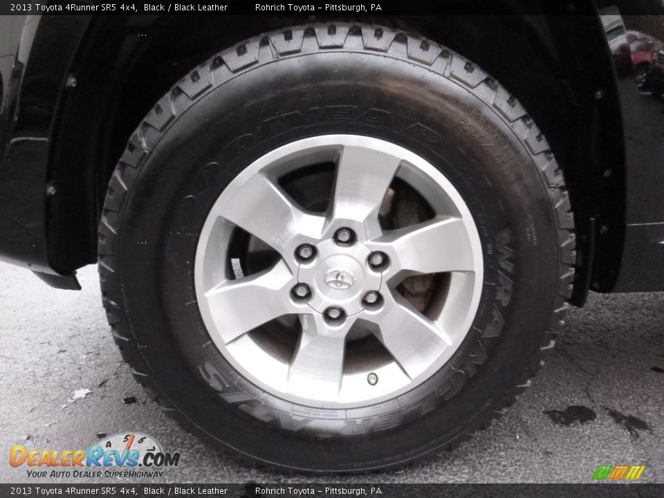 2013 Toyota 4Runner SR5 4x4 Black / Black Leather Photo #10