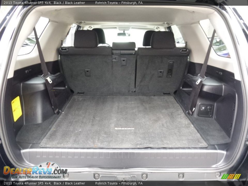 2013 Toyota 4Runner SR5 4x4 Black / Black Leather Photo #16