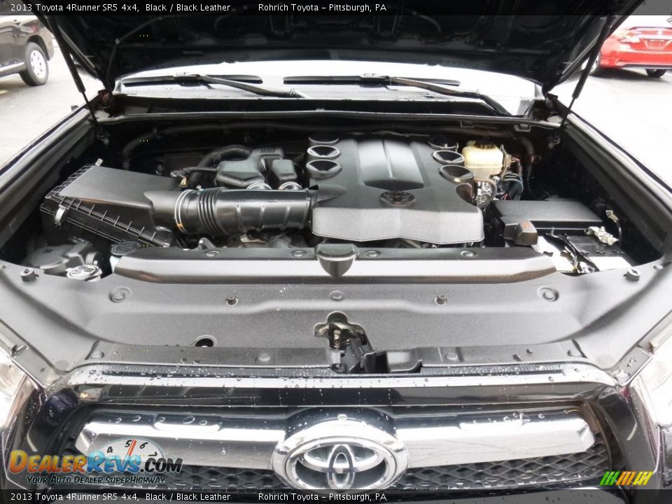 2013 Toyota 4Runner SR5 4x4 Black / Black Leather Photo #17