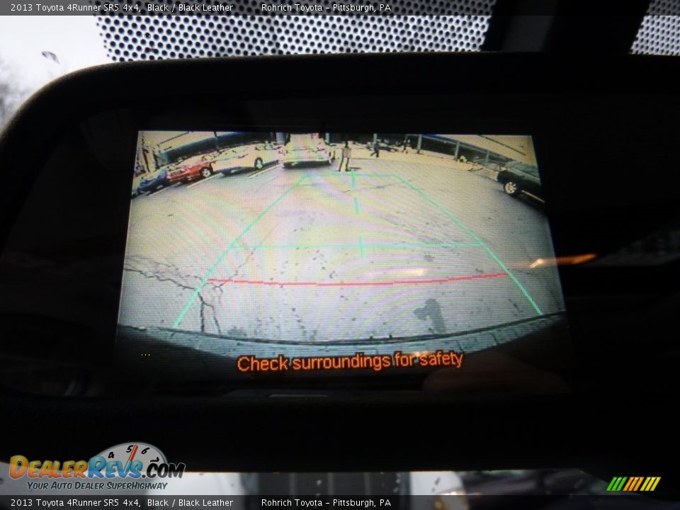 2013 Toyota 4Runner SR5 4x4 Black / Black Leather Photo #23