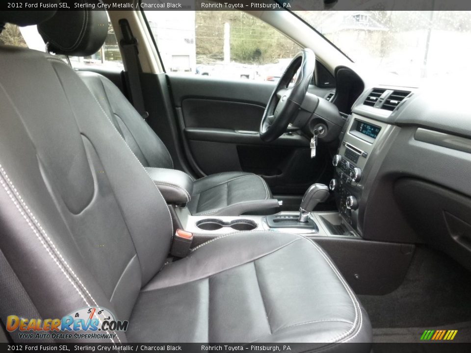 2012 Ford Fusion SEL Sterling Grey Metallic / Charcoal Black Photo #12