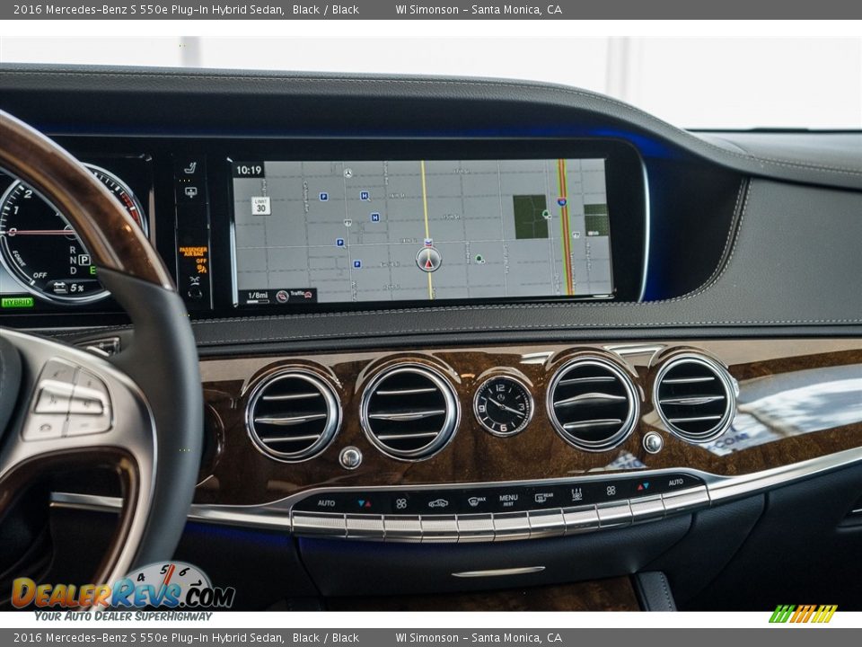Navigation of 2016 Mercedes-Benz S 550e Plug-In Hybrid Sedan Photo #8