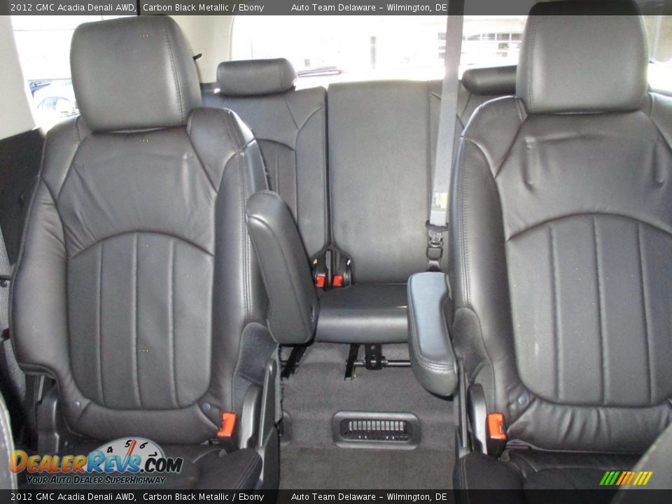 2012 GMC Acadia Denali AWD Carbon Black Metallic / Ebony Photo #18