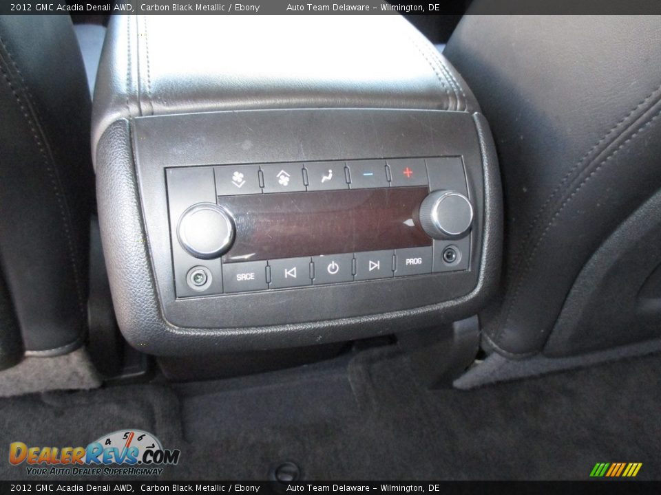 2012 GMC Acadia Denali AWD Carbon Black Metallic / Ebony Photo #21
