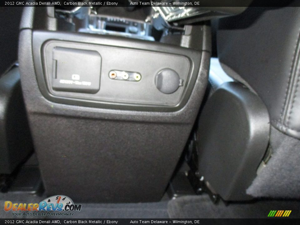 2012 GMC Acadia Denali AWD Carbon Black Metallic / Ebony Photo #22