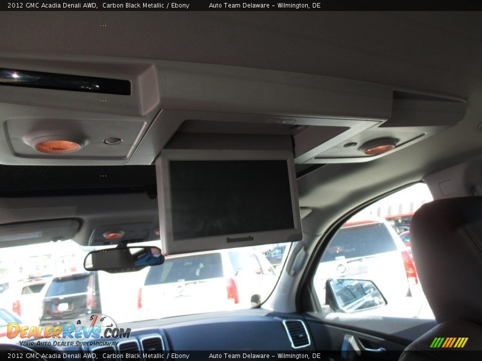 2012 GMC Acadia Denali AWD Carbon Black Metallic / Ebony Photo #23