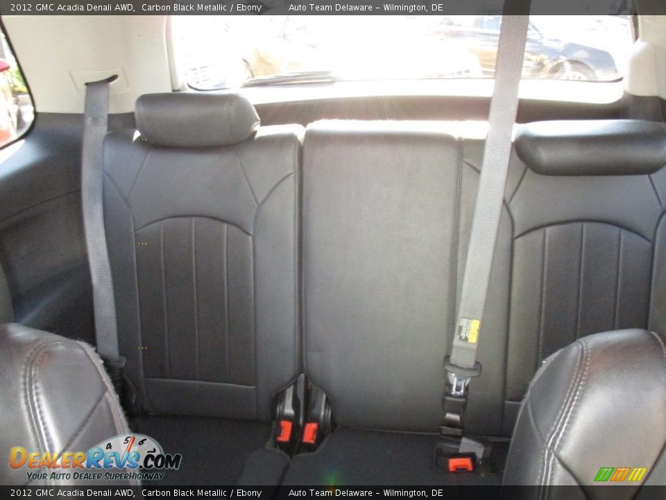 2012 GMC Acadia Denali AWD Carbon Black Metallic / Ebony Photo #24