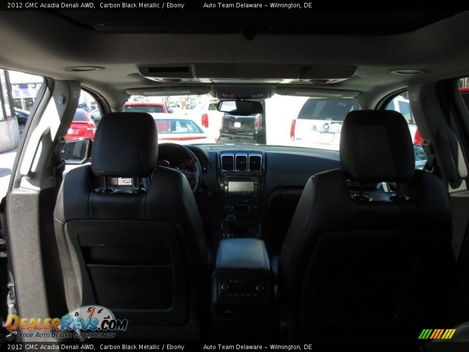 2012 GMC Acadia Denali AWD Carbon Black Metallic / Ebony Photo #26