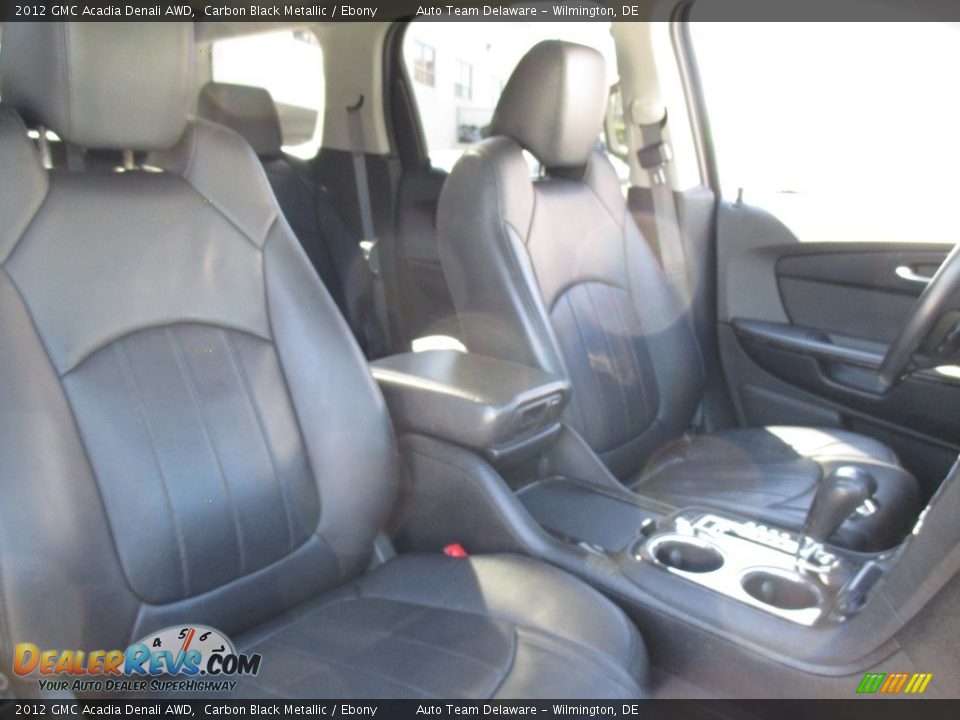 2012 GMC Acadia Denali AWD Carbon Black Metallic / Ebony Photo #30