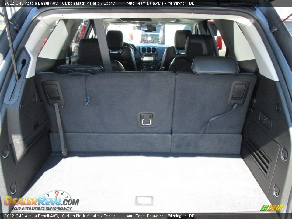 2012 GMC Acadia Denali AWD Carbon Black Metallic / Ebony Photo #35