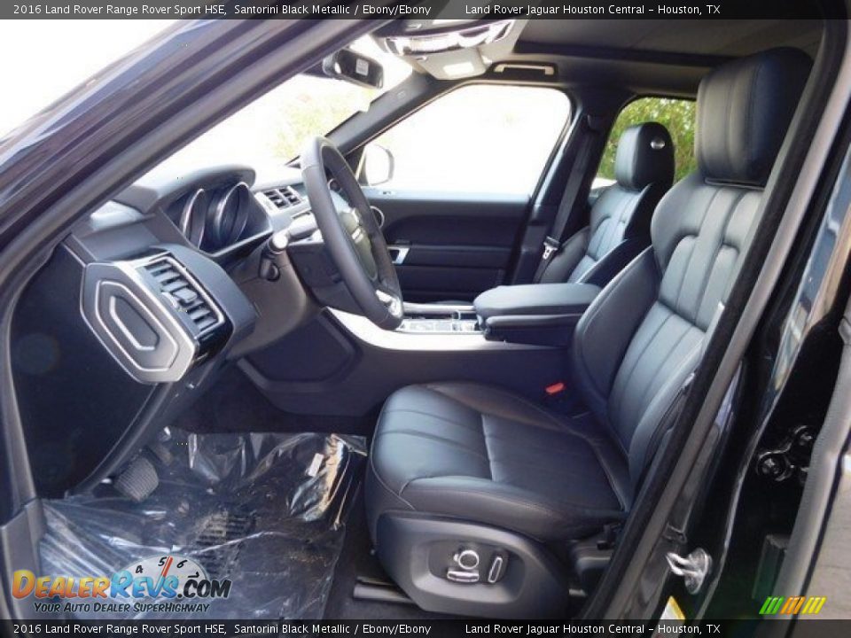 2016 Land Rover Range Rover Sport HSE Santorini Black Metallic / Ebony/Ebony Photo #3