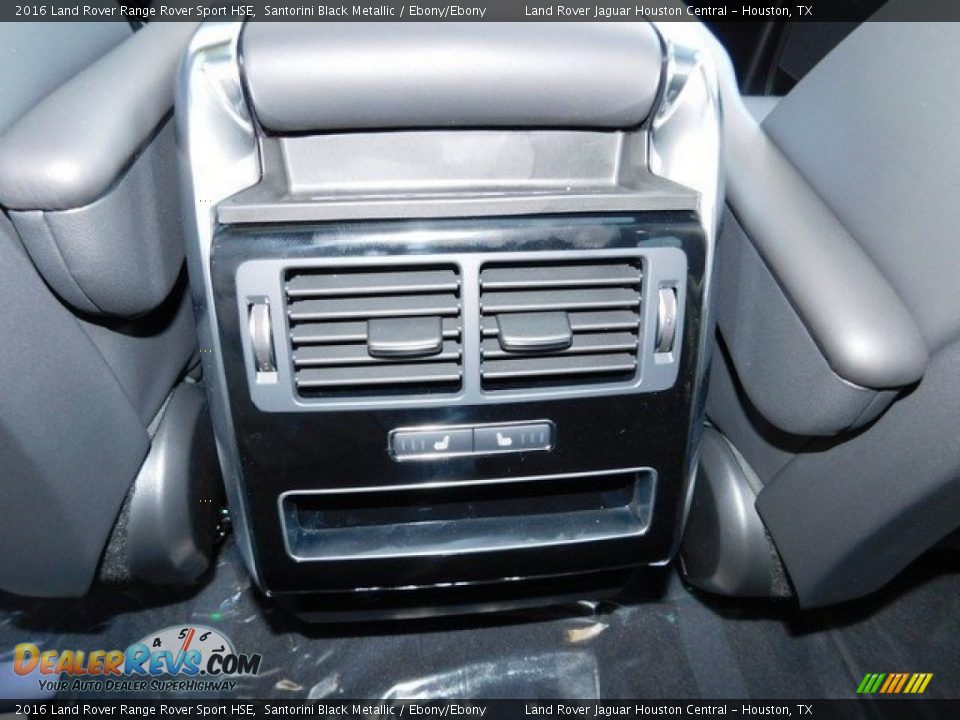2016 Land Rover Range Rover Sport HSE Santorini Black Metallic / Ebony/Ebony Photo #16