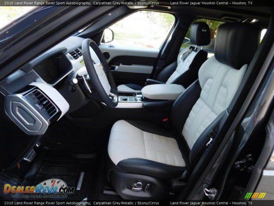 Front Seat of 2016 Land Rover Range Rover Sport Autobiography Photo #3