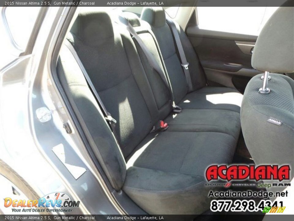 2015 Nissan Altima 2.5 S Gun Metallic / Charcoal Photo #24