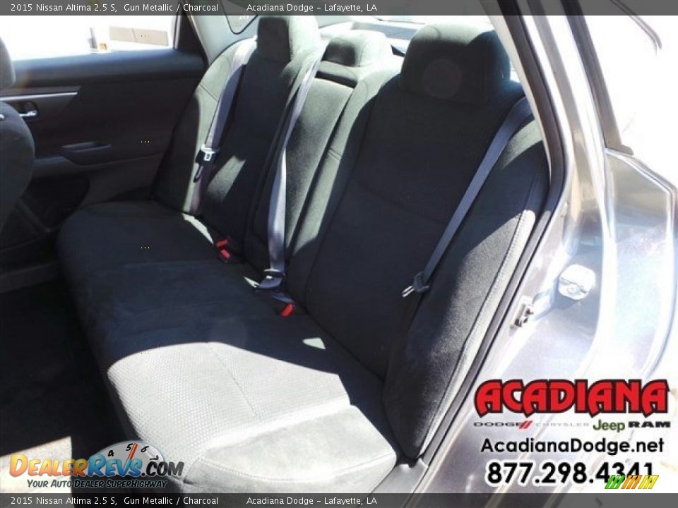 2015 Nissan Altima 2.5 S Gun Metallic / Charcoal Photo #25