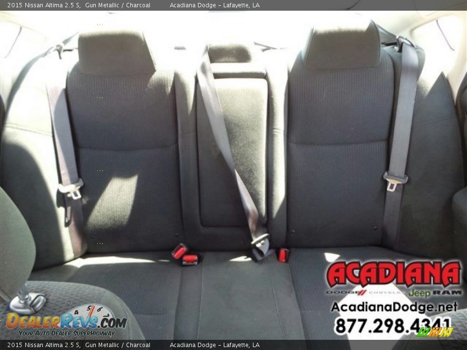 2015 Nissan Altima 2.5 S Gun Metallic / Charcoal Photo #26