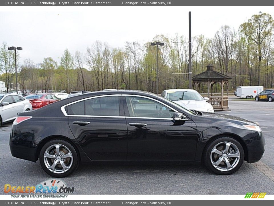 2010 Acura TL 3.5 Technology Crystal Black Pearl / Parchment Photo #2