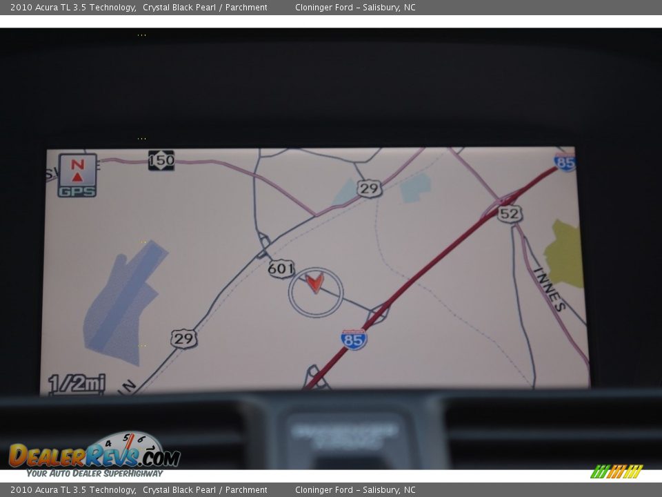 2010 Acura TL 3.5 Technology Crystal Black Pearl / Parchment Photo #18