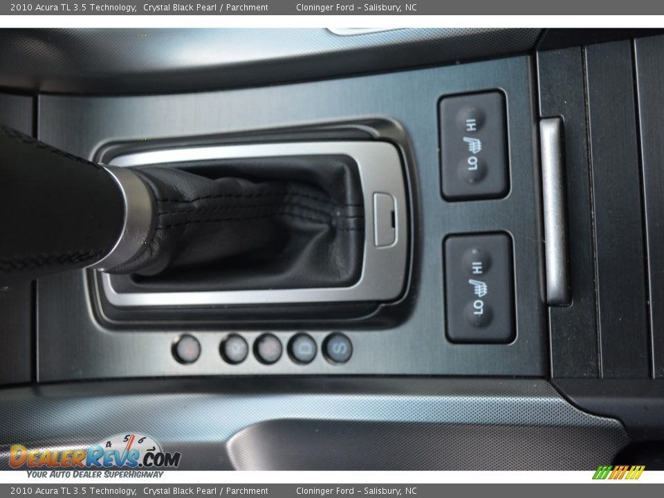 2010 Acura TL 3.5 Technology Crystal Black Pearl / Parchment Photo #21