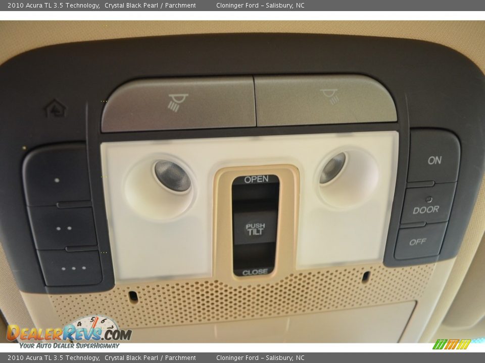 2010 Acura TL 3.5 Technology Crystal Black Pearl / Parchment Photo #24
