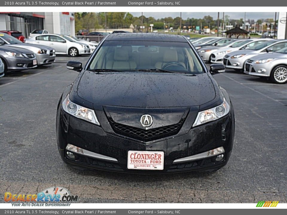 2010 Acura TL 3.5 Technology Crystal Black Pearl / Parchment Photo #29