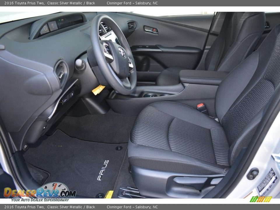 Front Seat of 2016 Toyota Prius Two Photo #6