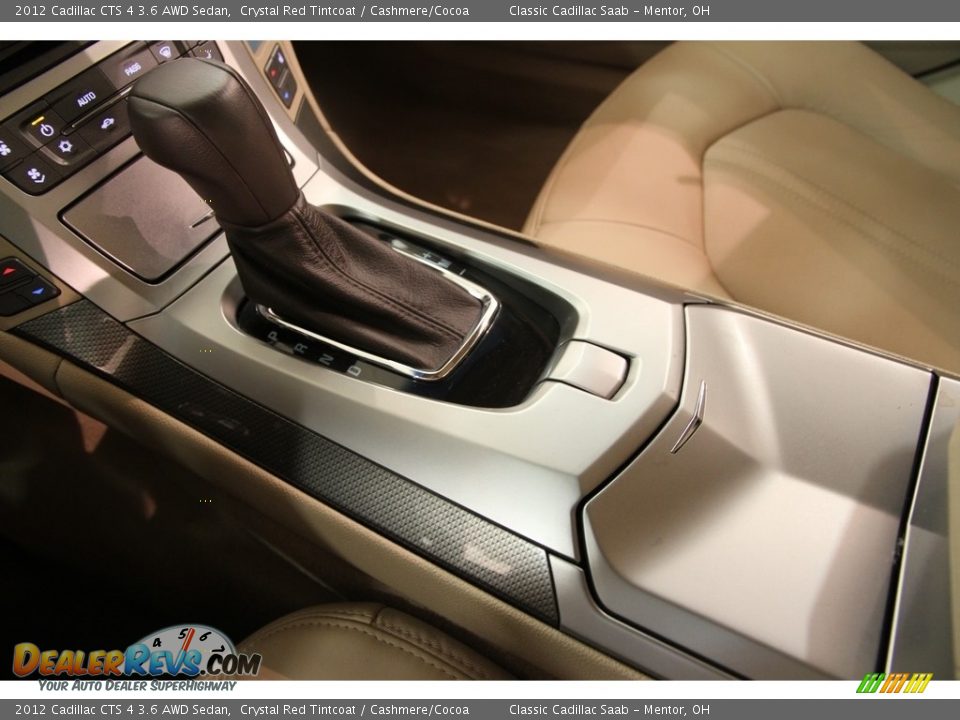 2012 Cadillac CTS 4 3.6 AWD Sedan Crystal Red Tintcoat / Cashmere/Cocoa Photo #9