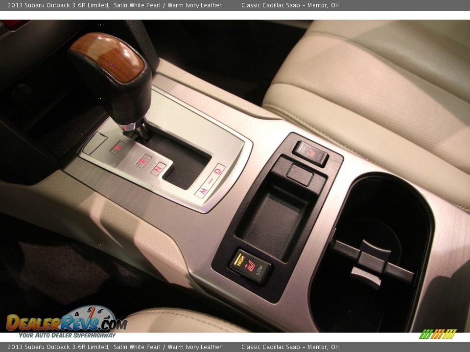 2013 Subaru Outback 3.6R Limited Satin White Pearl / Warm Ivory Leather Photo #12