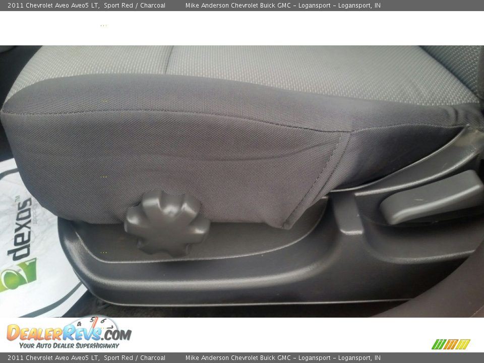 2011 Chevrolet Aveo Aveo5 LT Sport Red / Charcoal Photo #11