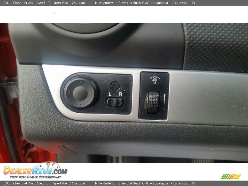 2011 Chevrolet Aveo Aveo5 LT Sport Red / Charcoal Photo #13