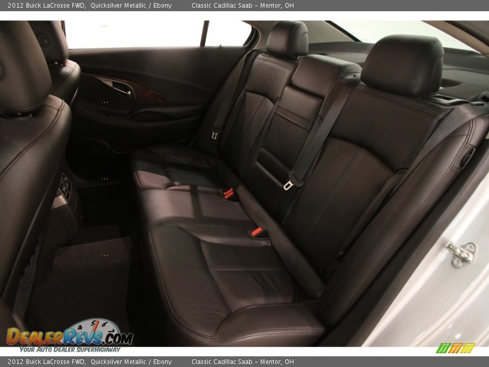 2012 Buick LaCrosse FWD Quicksilver Metallic / Ebony Photo #14