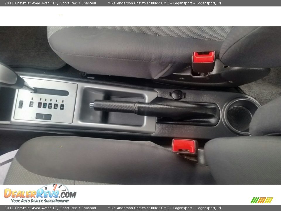 2011 Chevrolet Aveo Aveo5 LT Sport Red / Charcoal Photo #15