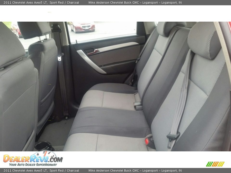 2011 Chevrolet Aveo Aveo5 LT Sport Red / Charcoal Photo #17
