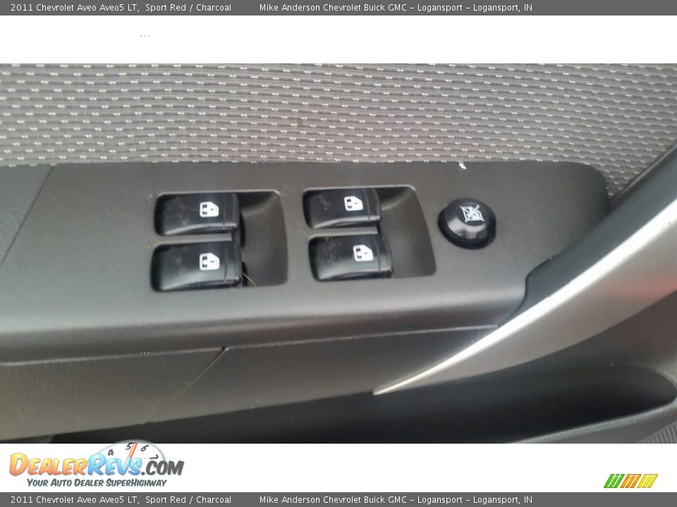 2011 Chevrolet Aveo Aveo5 LT Sport Red / Charcoal Photo #18