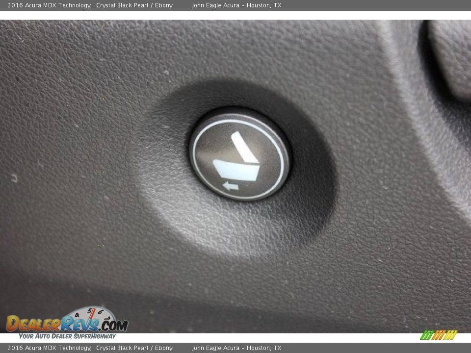 2016 Acura MDX Technology Crystal Black Pearl / Ebony Photo #17