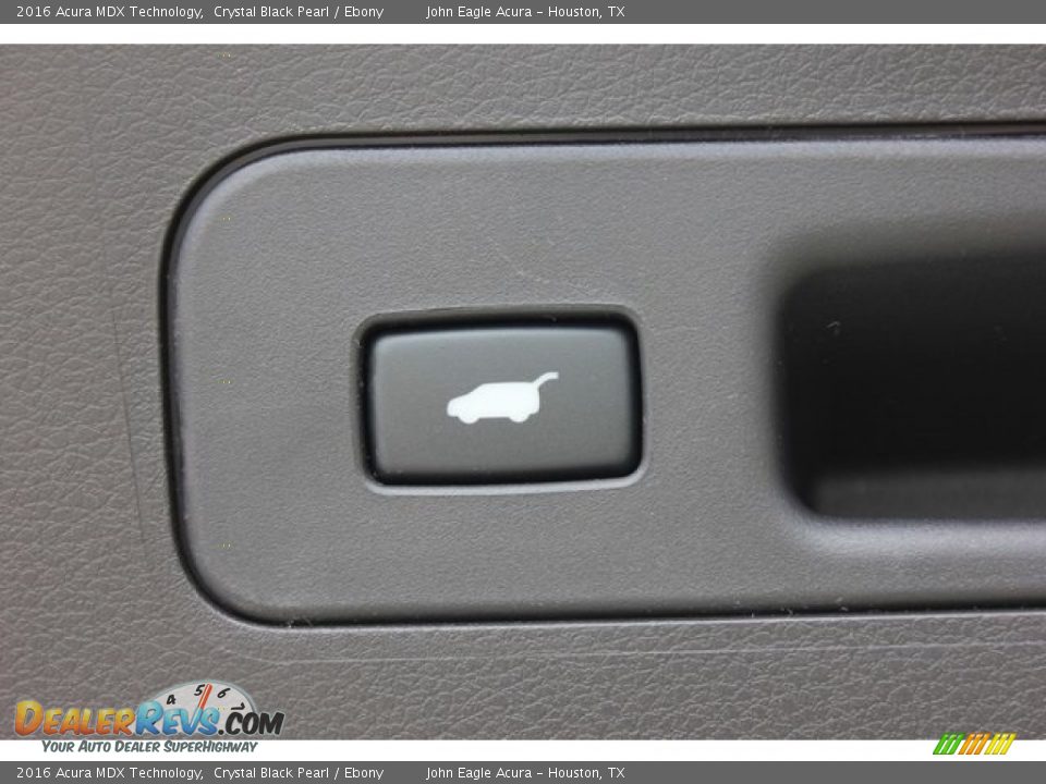 2016 Acura MDX Technology Crystal Black Pearl / Ebony Photo #20