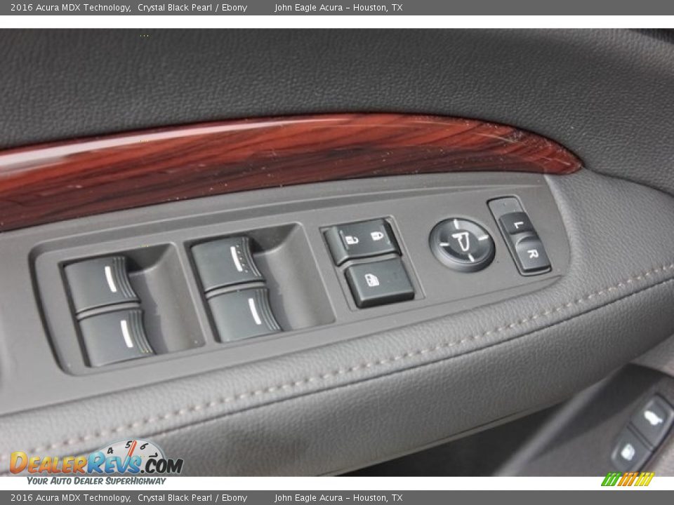 2016 Acura MDX Technology Crystal Black Pearl / Ebony Photo #28