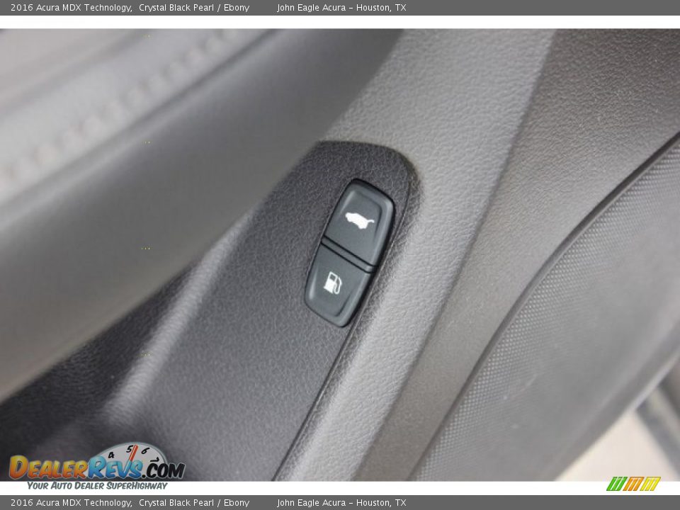 2016 Acura MDX Technology Crystal Black Pearl / Ebony Photo #29