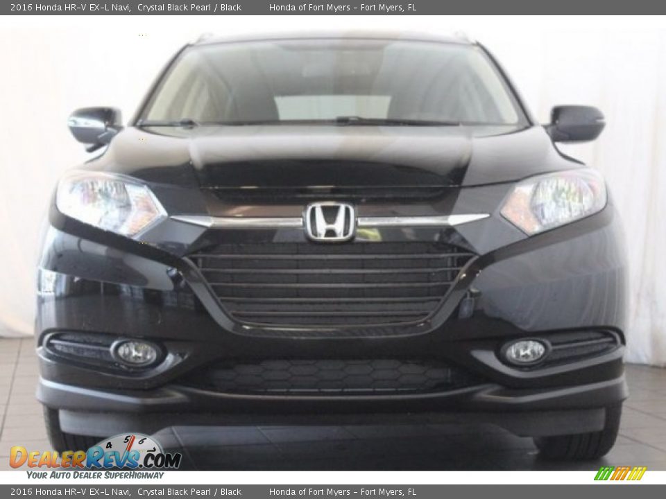 2016 Honda HR-V EX-L Navi Crystal Black Pearl / Black Photo #4