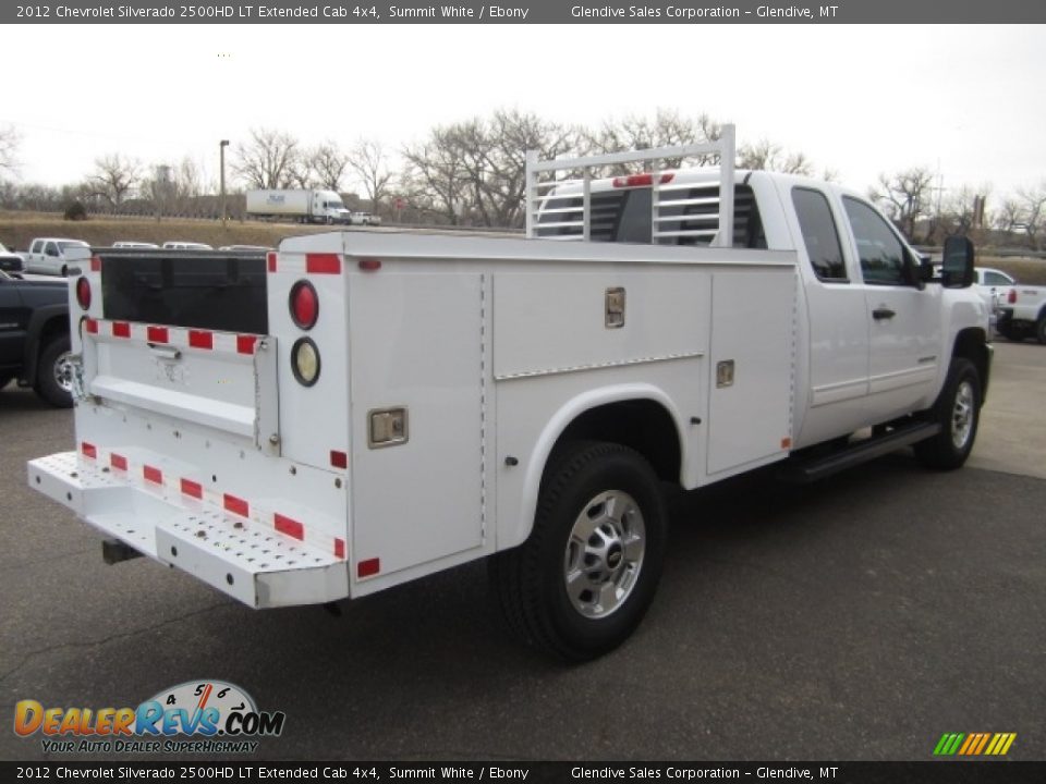 2012 Chevrolet Silverado 2500HD LT Extended Cab 4x4 Summit White / Ebony Photo #3