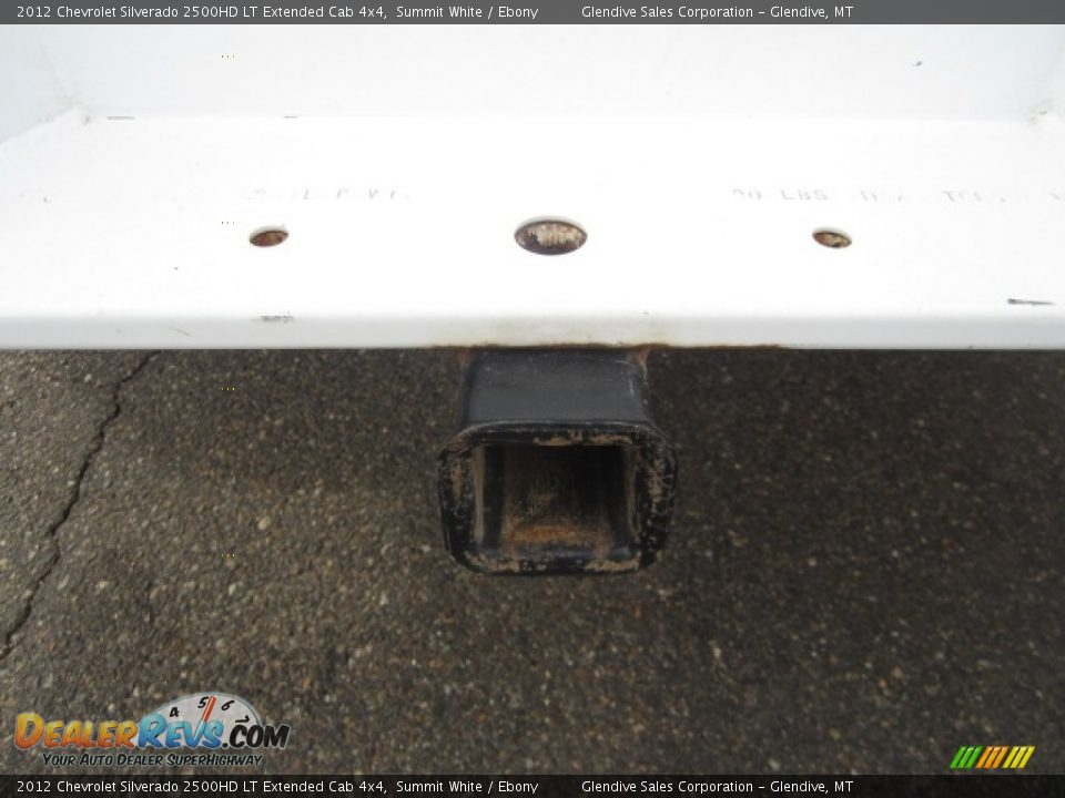 2012 Chevrolet Silverado 2500HD LT Extended Cab 4x4 Summit White / Ebony Photo #10
