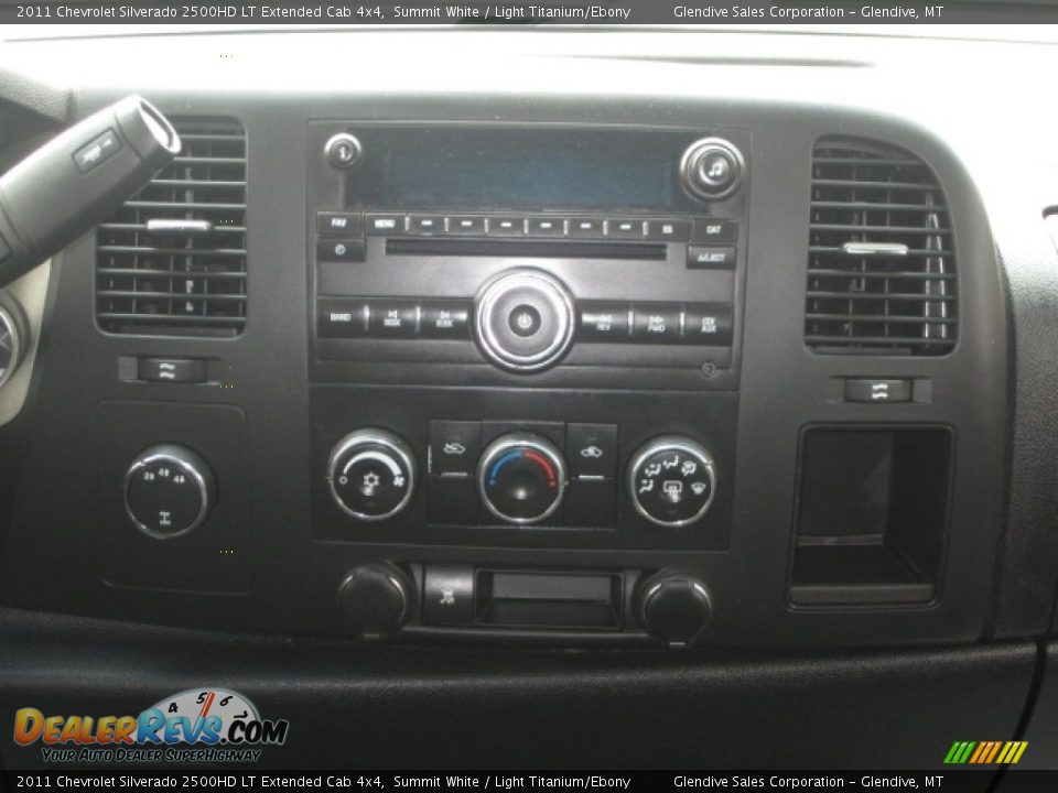 2011 Chevrolet Silverado 2500HD LT Extended Cab 4x4 Summit White / Light Titanium/Ebony Photo #22