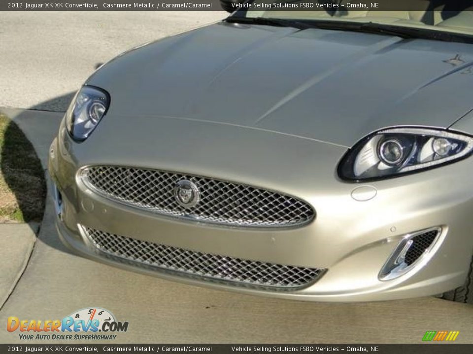 2012 Jaguar XK XK Convertible Cashmere Metallic / Caramel/Caramel Photo #6