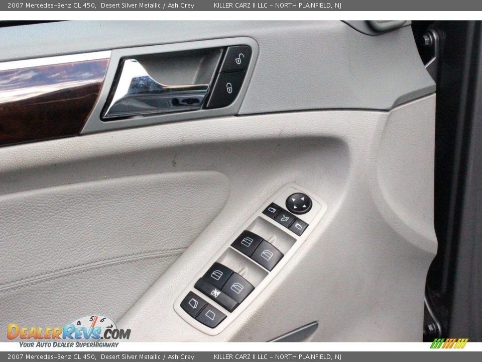 2007 Mercedes-Benz GL 450 Desert Silver Metallic / Ash Grey Photo #15