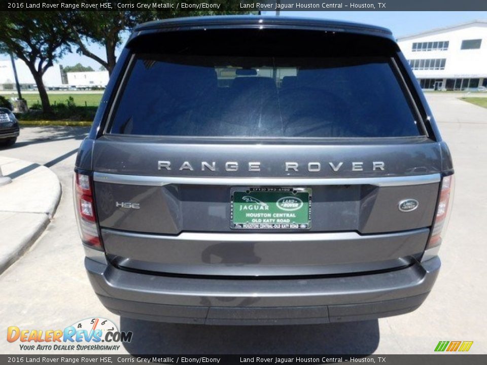 2016 Land Rover Range Rover HSE Corris Grey Metallic / Ebony/Ebony Photo #8