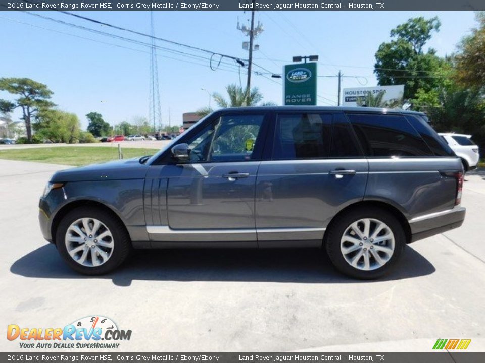 2016 Land Rover Range Rover HSE Corris Grey Metallic / Ebony/Ebony Photo #10