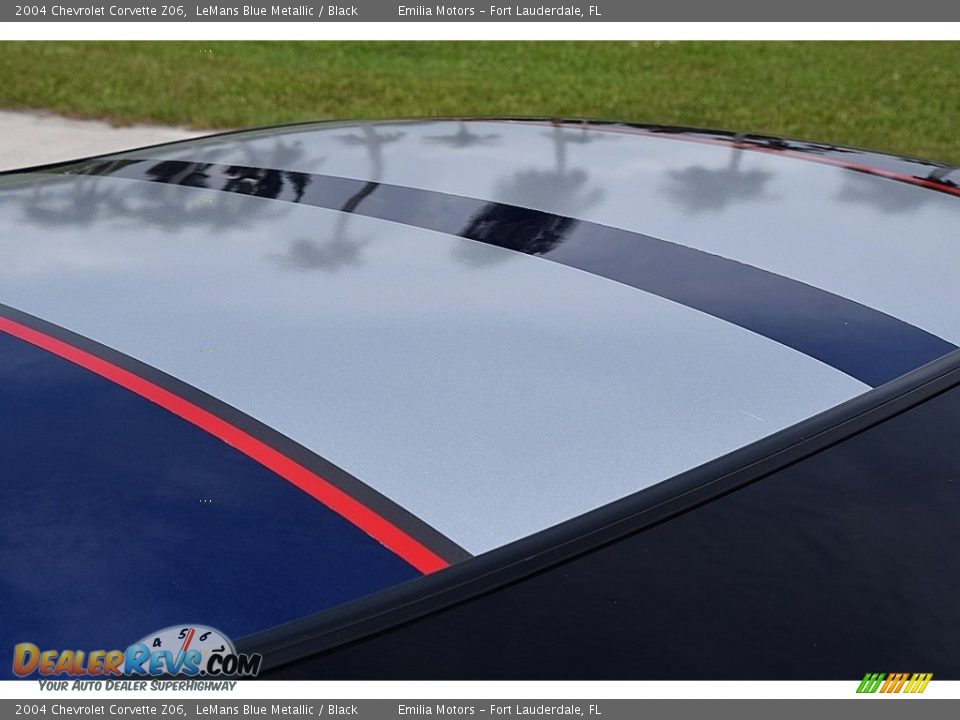 2004 Chevrolet Corvette Z06 LeMans Blue Metallic / Black Photo #26