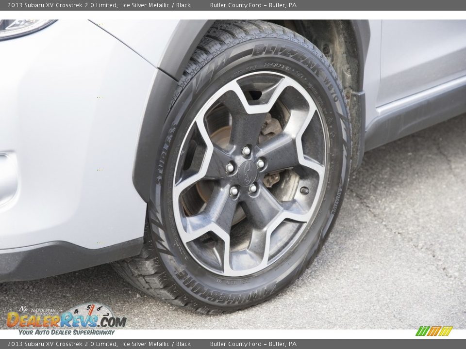 2013 Subaru XV Crosstrek 2.0 Limited Ice Silver Metallic / Black Photo #2