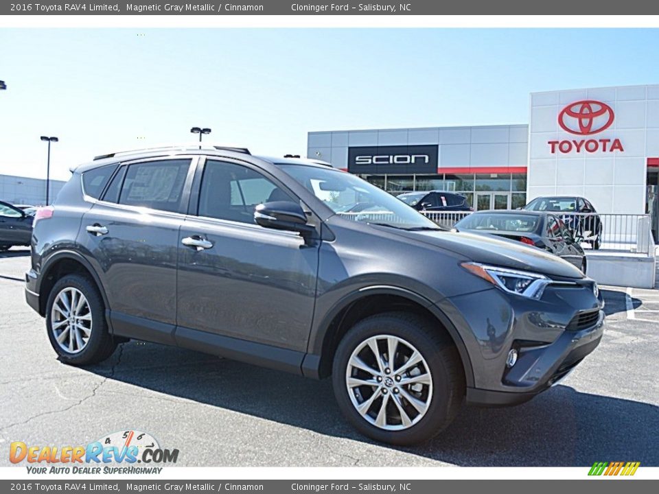2016 Toyota RAV4 Limited Magnetic Gray Metallic / Cinnamon Photo #1