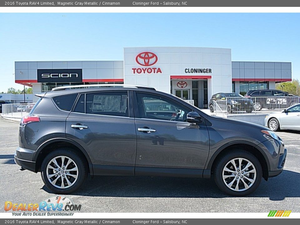 2016 Toyota RAV4 Limited Magnetic Gray Metallic / Cinnamon Photo #2